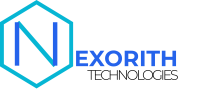 Logo azul de Nexorith Technologies